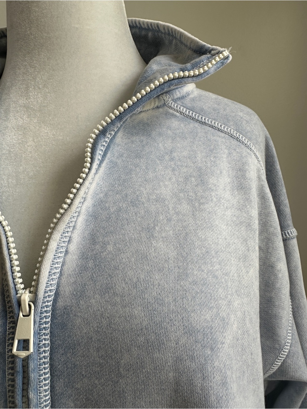 American Eagle Half-Zip Pullover Sweatshirt - Picture 2 of 9